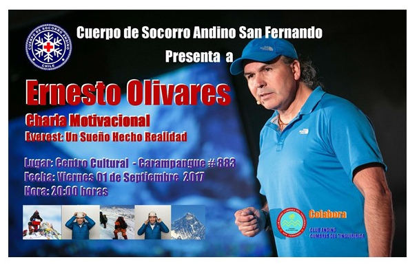 Charla Motivacional "Everest: Un Sueño Hecho Realidad"