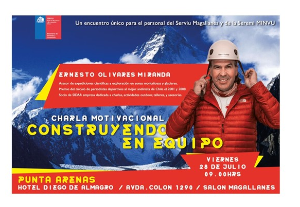 Charla Motivacional "Travesía Antártica, un viaje a lo desconocido" 
